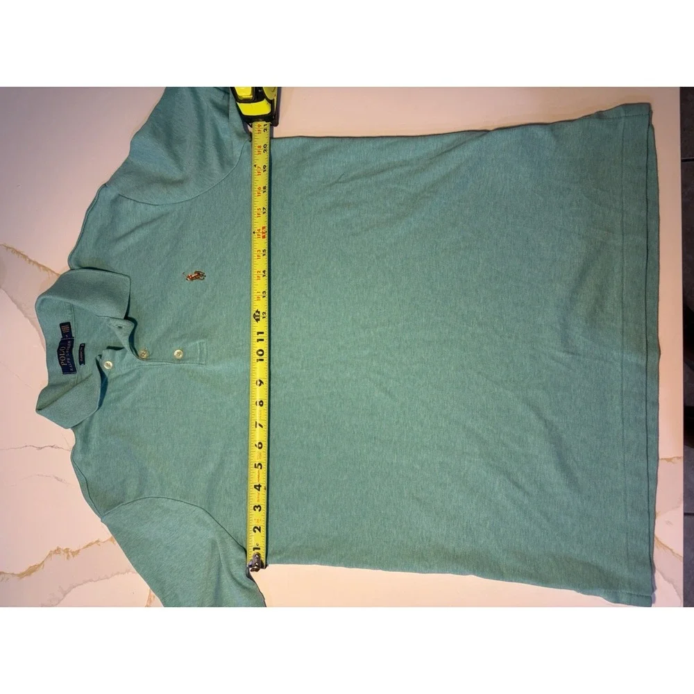 Polo Ralph Lauren Men's Classic Fit Polo Shirt Aqua Green Size Medium